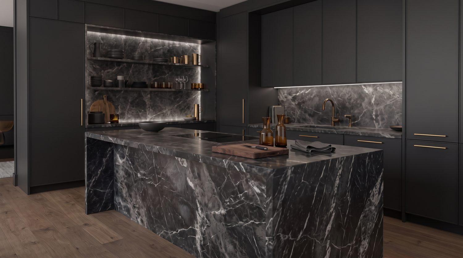 Render pulido de la cocina Nissen